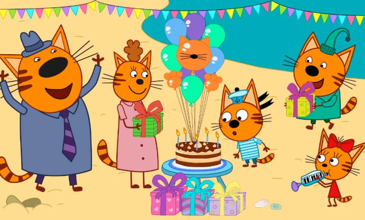 儿童电子猫:孩童生日安装器 儿童电子猫:孩童生日安装器
