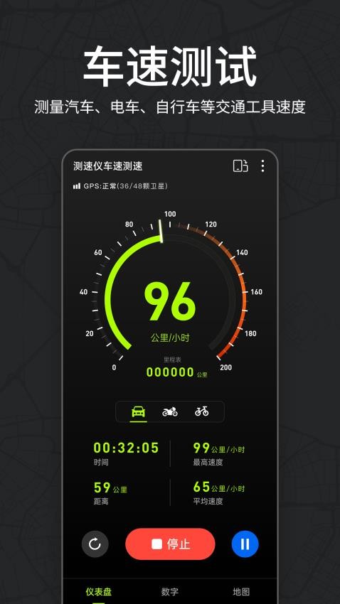 测速仪车速测速
