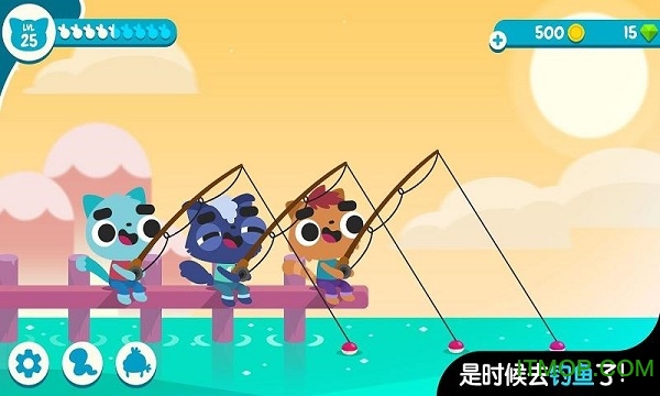 小猫钓鱼无限金币版有船 小猫钓鱼无限金币版有船