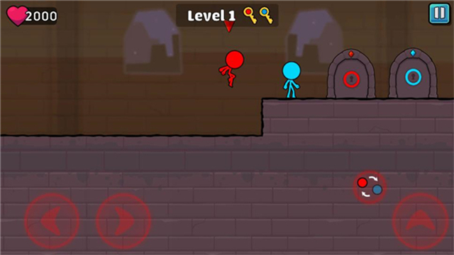 Red and Blue Stick: Animation