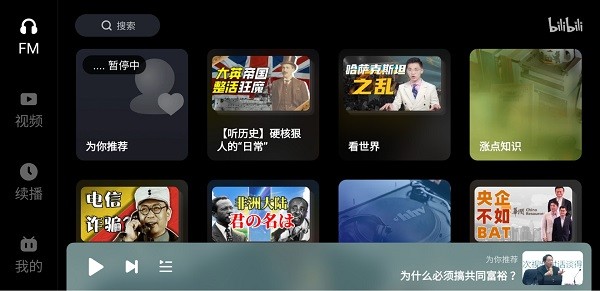 哔哩哔哩车机版 哔哩哔哩车机版