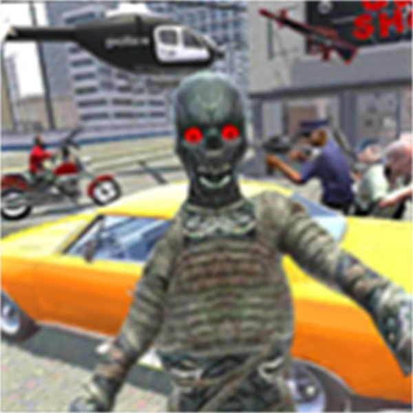 Rope Mummy Crime Simulator: Vegas Hero