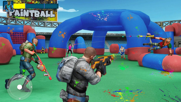 彩弹射击游戏3D游戏(Paintball Shooting) 彩弹射击游戏3D游戏(Paintball Shooting)