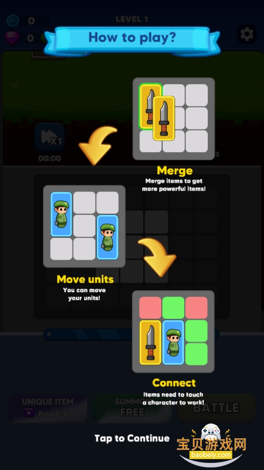 Bag War: Merge Battle