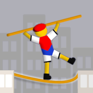 钢丝绳跑(Tightrope Run)