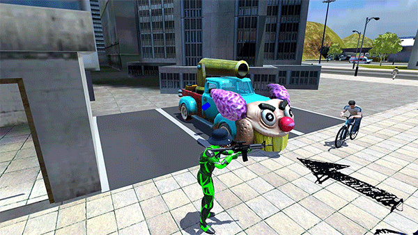 Rope Frog Ninja Hero Car Vegas安装器