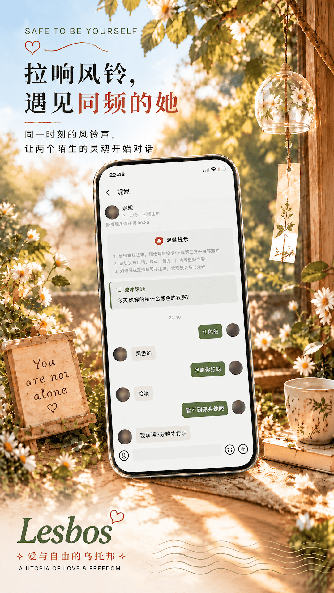 Lesbos3.0.0 女性社交交友 Lesbos3.0.0 女性社交交友