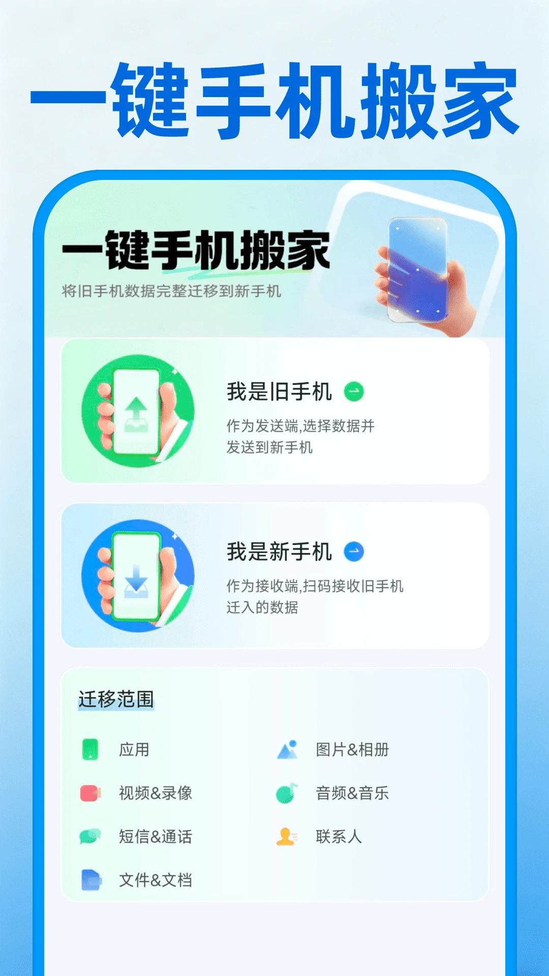 手机搬家换机免费 手机搬家换机免费