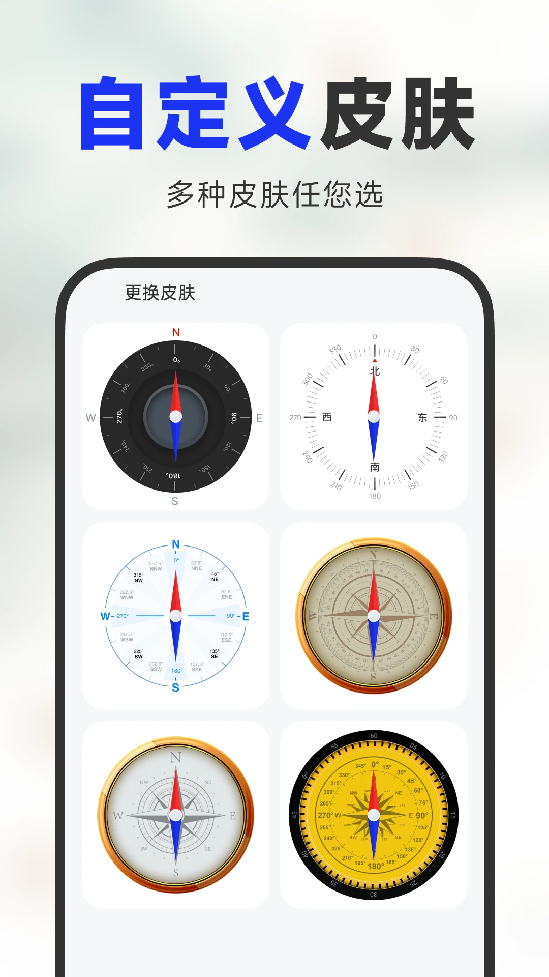 智能罗盘指南针