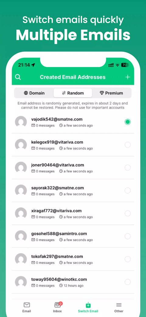InstantMail电子邮箱(临时邮箱) v8.0.0 安卓版 InstantMail电子邮箱(临时邮箱) v8.0.0 安卓版